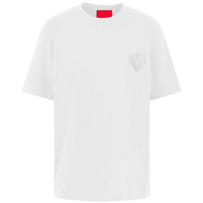 T-shirt Uomo Vision of Super - T-Shirt With Embroidered Logo - Bianco