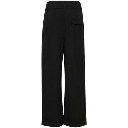 Pantaloni Donna Ichi - Ihyahya Pa Fl - Nero