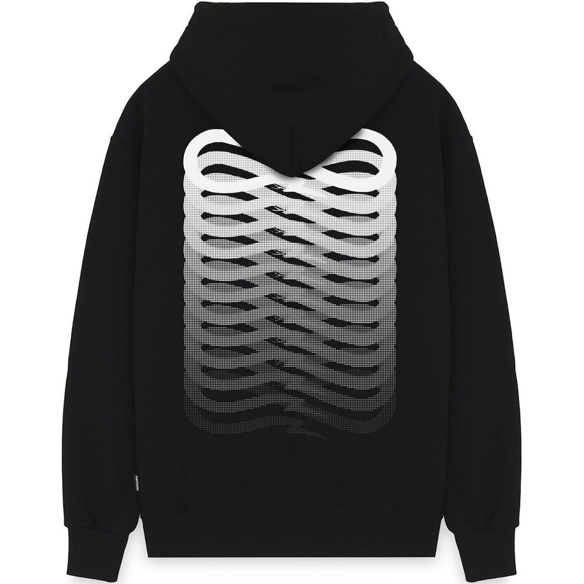 Felpe con cappuccio Uomo Propaganda - Hoodie Ribs - Nero