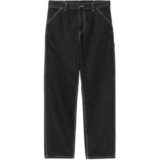 Pantaloni Uomo Carhartt Wip - Single Knee Pant - Nero
