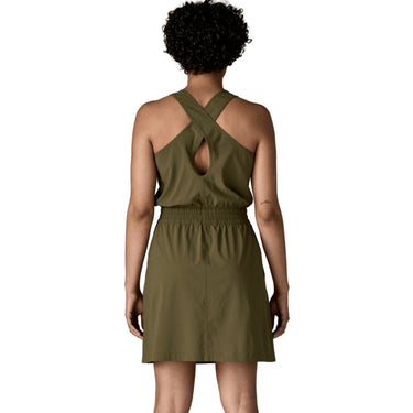 Vestiti casual Donna Patagonia - W's Terrebonne Traveler Dress - Verde