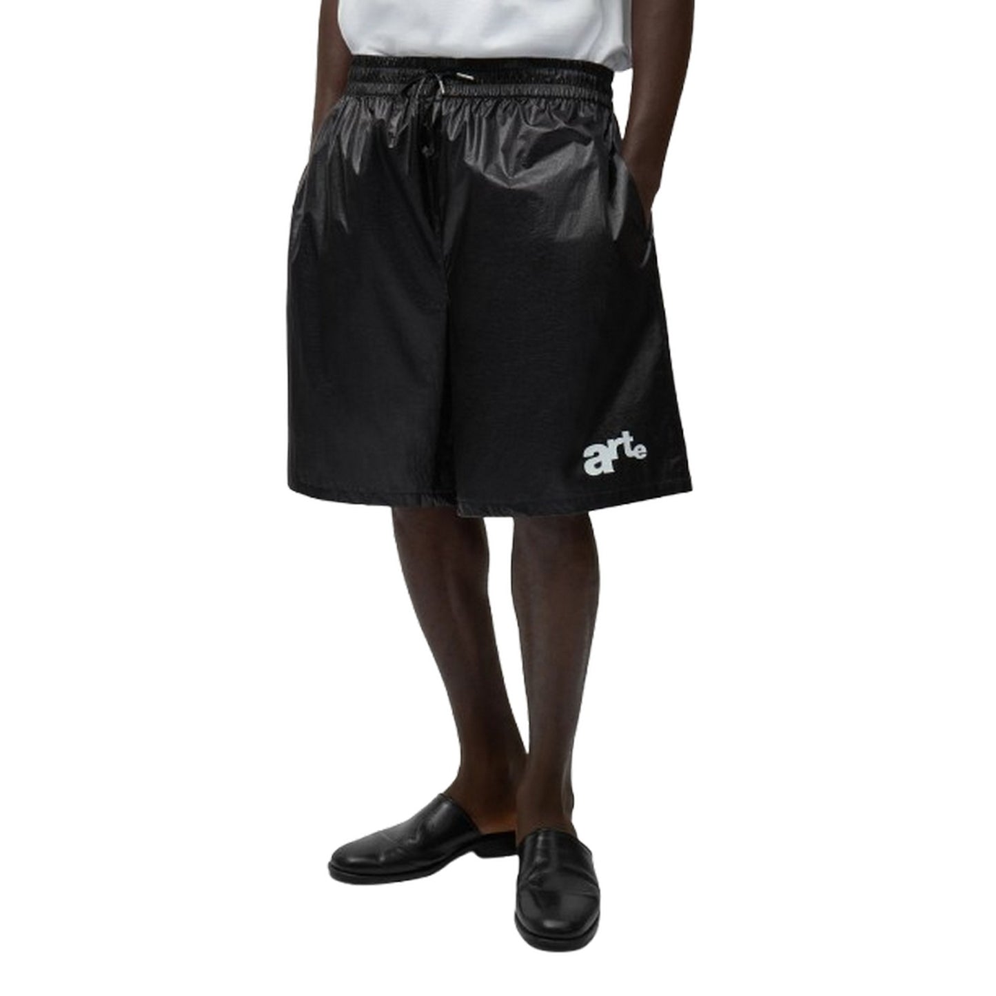 Bermuda Uomo Arte Antwerp - Big Logo Shorts - Nero