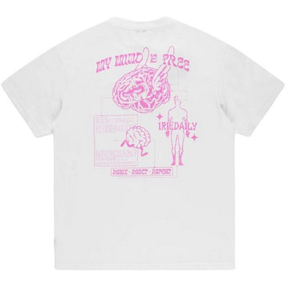 T-shirt Uomo Iriedaily - Free Mind Tee - Bianco