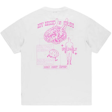 T-shirt Uomo Iriedaily - Free Mind Tee - Bianco