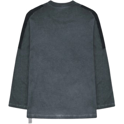 Felpe senza cappuccio Uomo OAMC Peacemaker - Velcro Applique Sweatshirt - Grigio