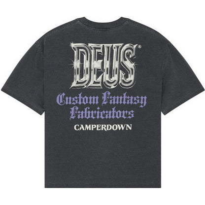 T-shirt Uomo Deus Ex Machina - Metal Fabricator Tee - Grigio