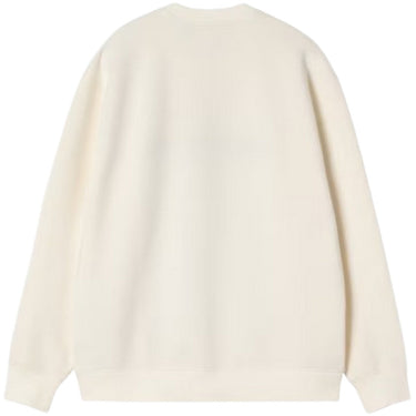 Felpe senza cappuccio Donna Carhartt Wip - W' Carhartt Sweat - Bianco