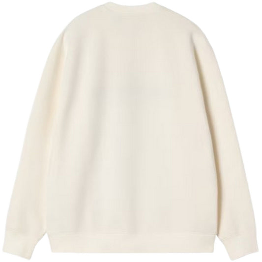 Felpe senza cappuccio Donna Carhartt Wip - W' Carhartt Sweat - Bianco