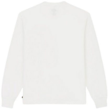 Maglie a manica lunga Uomo Dickies - Clancy Heavyweight Tee Ls - Bianco