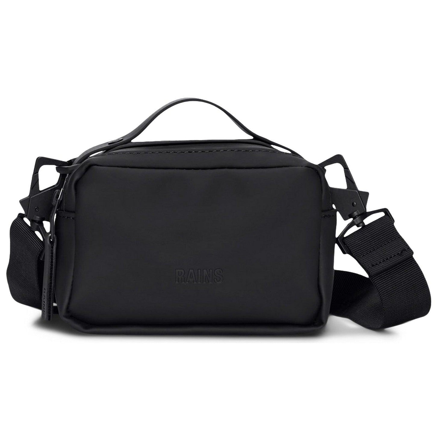 Borse a spalla Unisex Rains - Box Bag Micro W3 - Nero