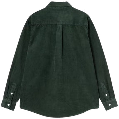 Camicie casual Uomo Carhartt Wip - L/S Madison Cord Shirt - Verde