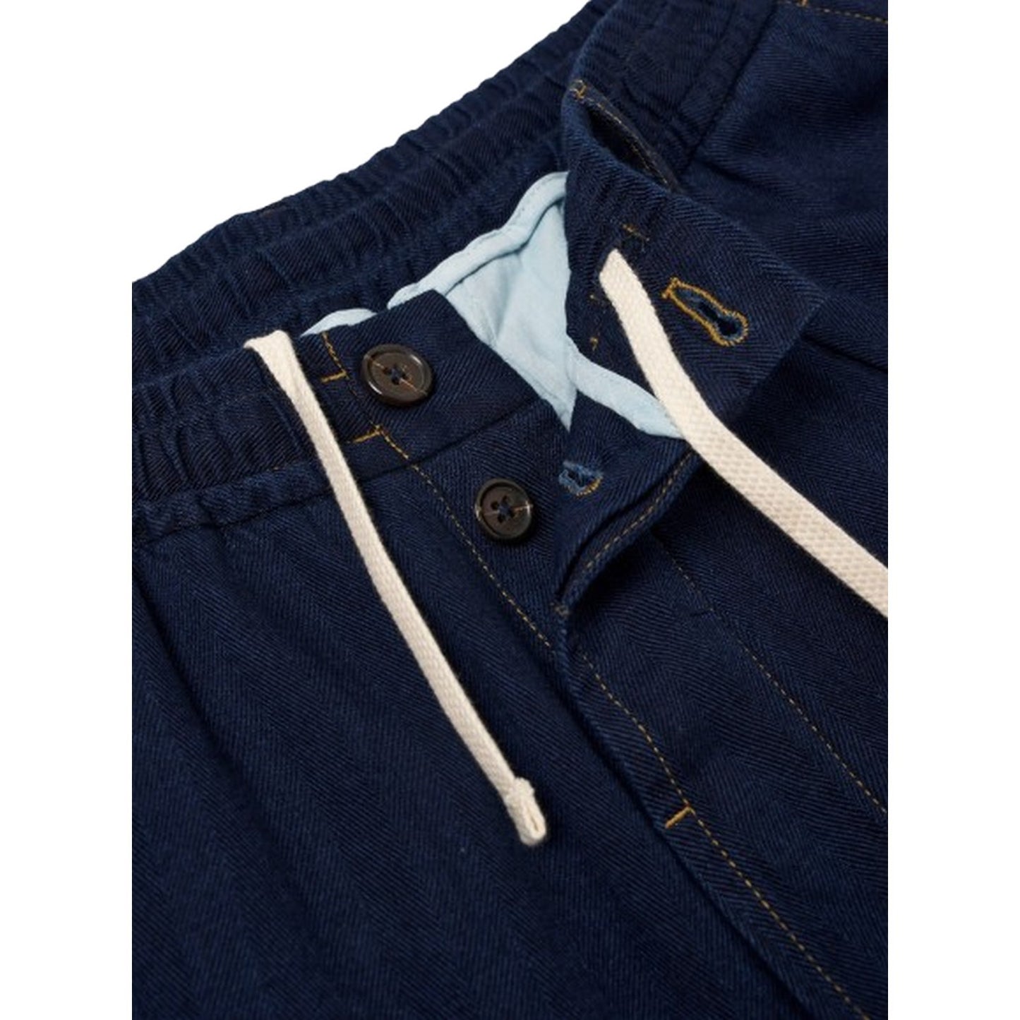 Pantaloncini Uomo Universal Works - Pleated Track Short - Blu