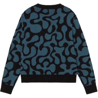 Cardigan Uomo Kaotico - Bad Romance Jacquard Jacket - Multicolore