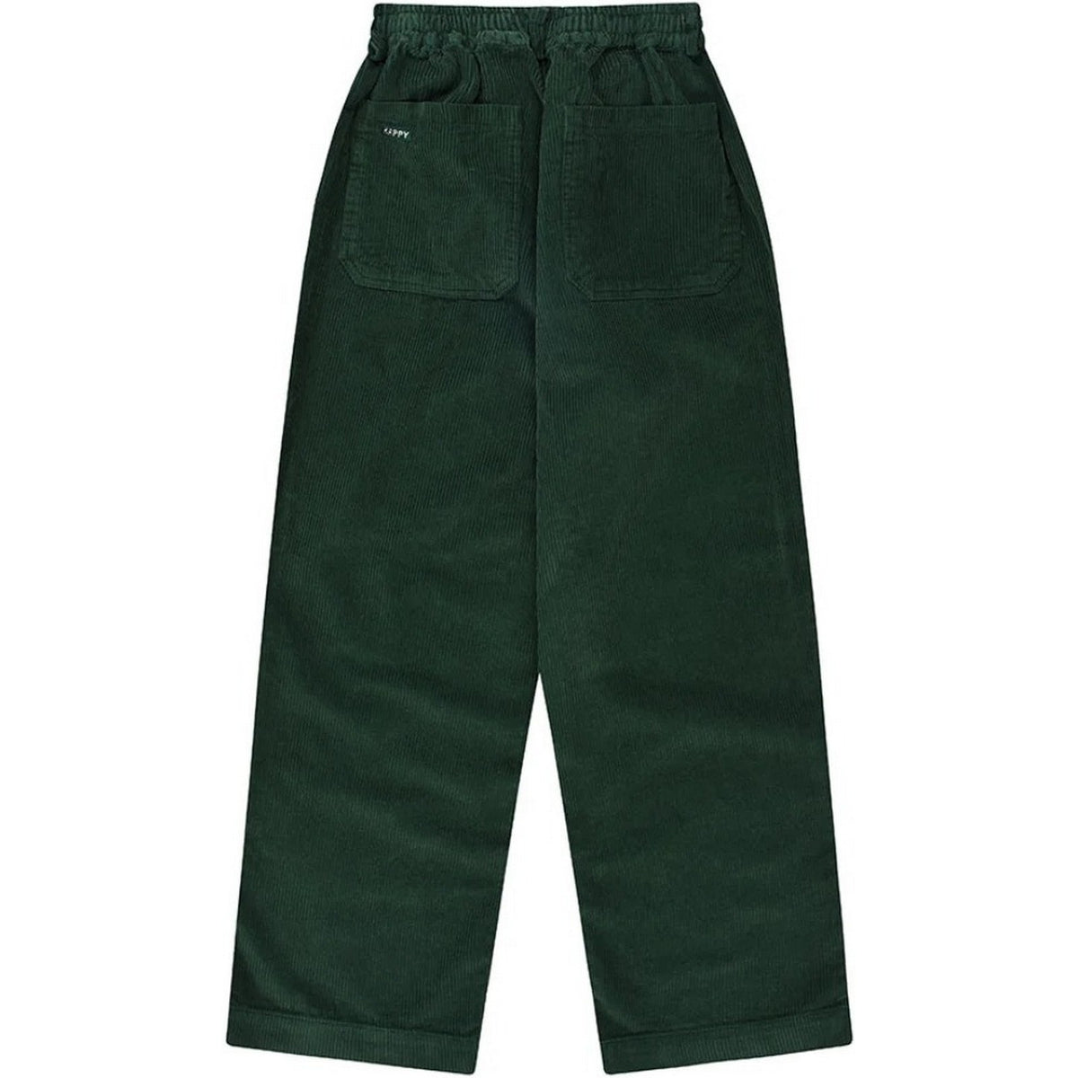 Pantaloni Uomo KAPPY DESIGN - One Tuck Fatigue Corduroy Pants - Verde
