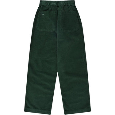 Pantaloni Uomo KAPPY DESIGN - One Tuck Fatigue Corduroy Pants - Verde