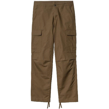 Pantaloni Uomo Carhartt Wip - Regular Cargo Pant Cotton Columbia Ripstop - Marrone