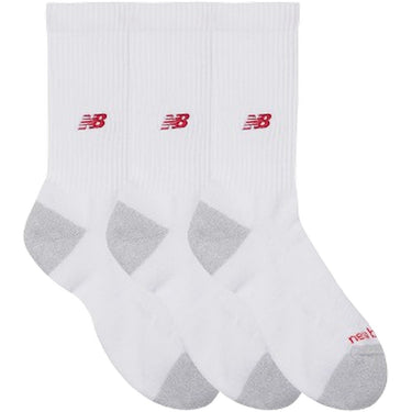 Calze Unisex New Balance - Active Premium Crew 3 Pack - Bianco