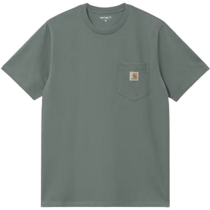 T-shirt Uomo Carhartt Wip - S/S Pocket T-Shirt - Verde