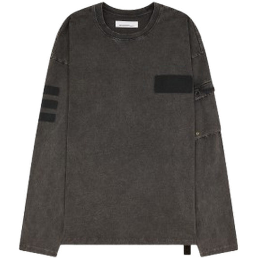 Maglie a manica lunga Uomo OAMC Peacemaker - Pocket Longsleeve - Nero