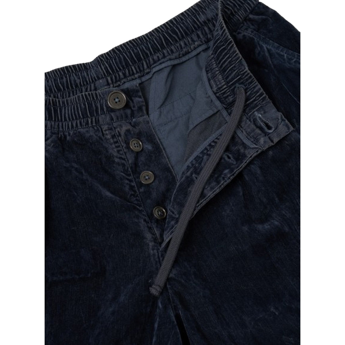 Pantaloni Uomo Universal Works - Pleated Track Pant - Blu