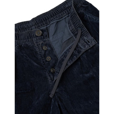 Pantaloni Uomo Universal Works - Pleated Track Pant - Blu