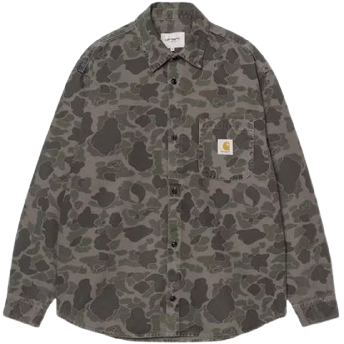 Camicie casual Uomo Carhartt Wip - L/S Duck Shirt - Verde