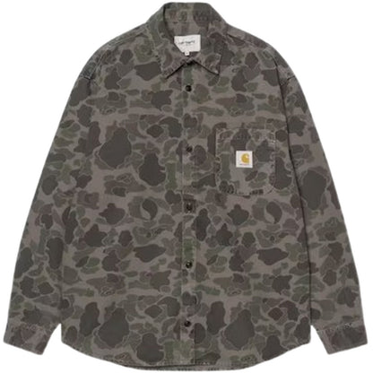 Camicie casual Uomo Carhartt Wip - L/S Duck Shirt - Verde