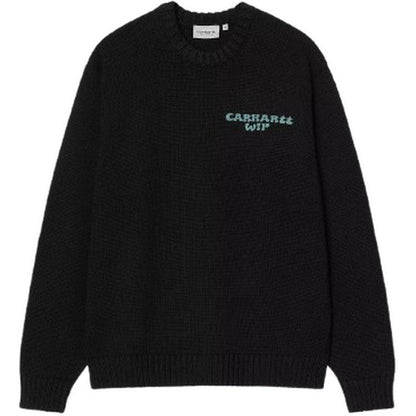 Felpe senza cappuccio Uomo Carhartt Wip - Helix Sweater - Nero