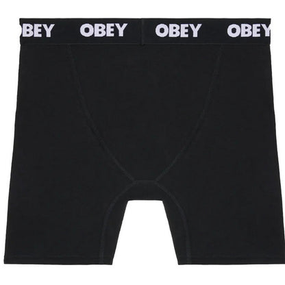 Boxer Uomo Obey - Established Work 2 Pack Boxers - Nero