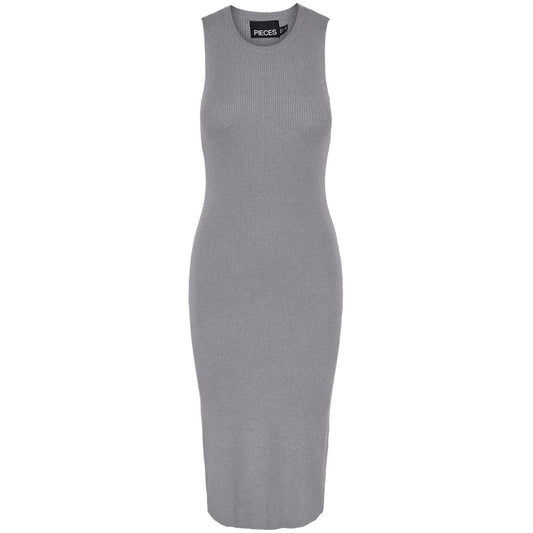 Vestiti casual Donna Pieces - Dress Fem Knit - Grigio