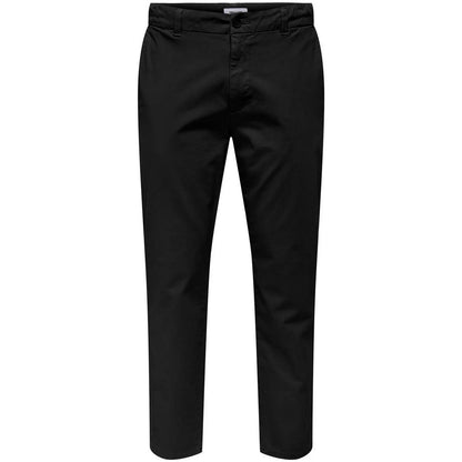 Only & Sons Herrenhose – Onsfree Regular 0183 Pant Noos – Schwarz