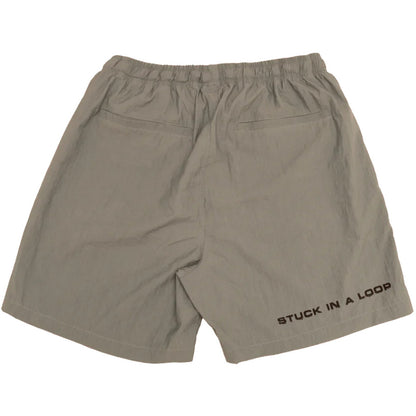 Bermuda Uomo Deceit - Stuck in a Loop Tech Short - Verde militare