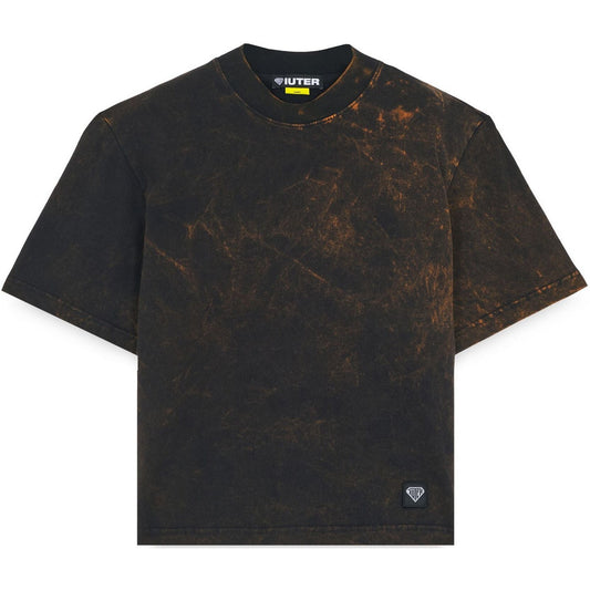 T-shirt Uomo Iuter - Label Marble Tee - Nero