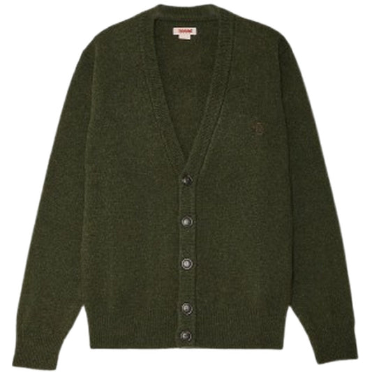 Cardigan Uomo Baracuta - Shetland Cardigan - Verde