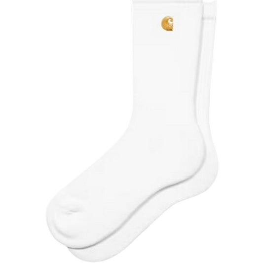 Calze Unisex Carhartt Wip - Chase Socks - Bianco