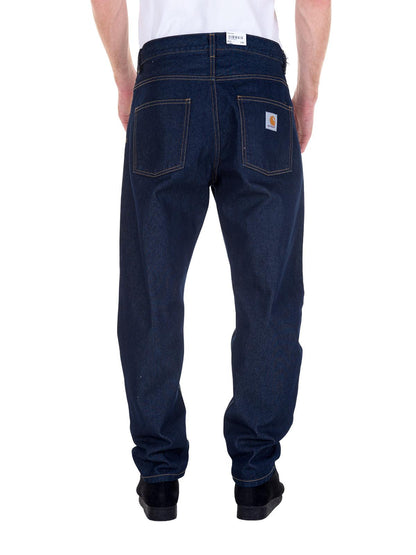 Pantaloni Uomo Carhartt Wip - Newel Pant - Blu