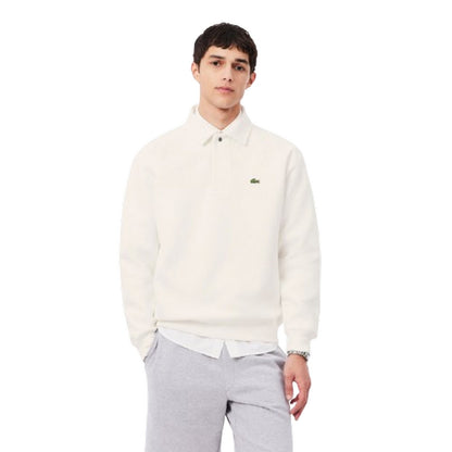 Felpe senza cappuccio Uomo Lacoste - Sweatshirts - Bianco