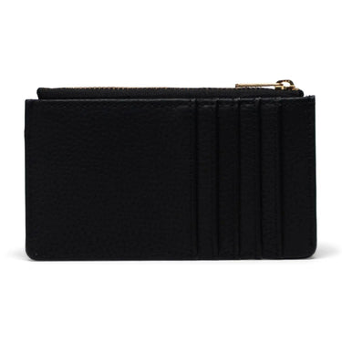 Portefeuille unisexe Herschel - Grand porte-cartes Oscar en cuir végétalien - Noir