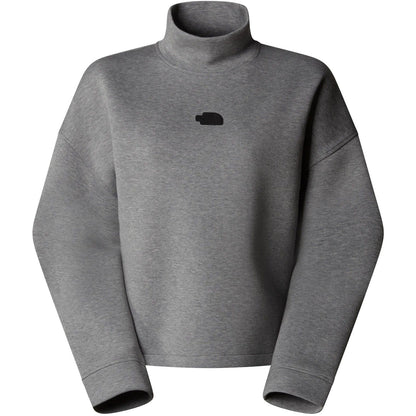 Felpe senza cappuccio Donna The North Face - W Mock Neck Relaxed Sweatshirt - Grigio