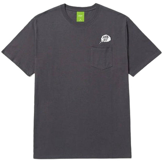 T-shirt Uomo Huf - In The Pocket S/S Tee - Grigio