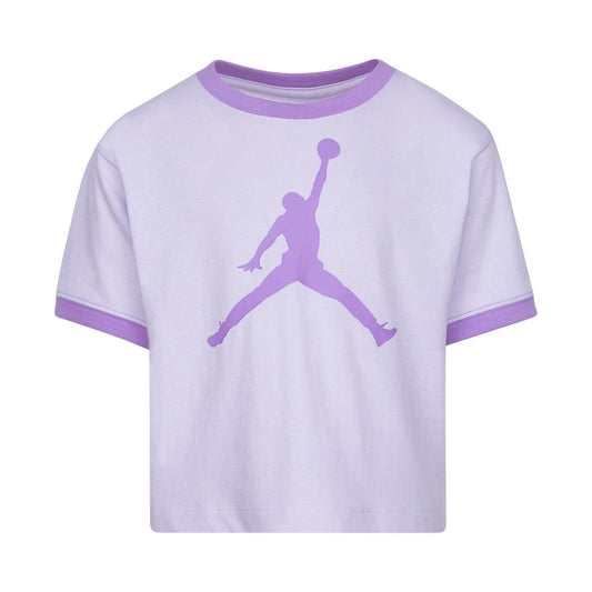 T-shirt Ragazzi Unisex Jordan - Essentials Ringer Tee - Viola