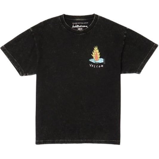 T-shirt Uomo Volcom - Fa Bob Mollema 1 Lse Sst - Nero
