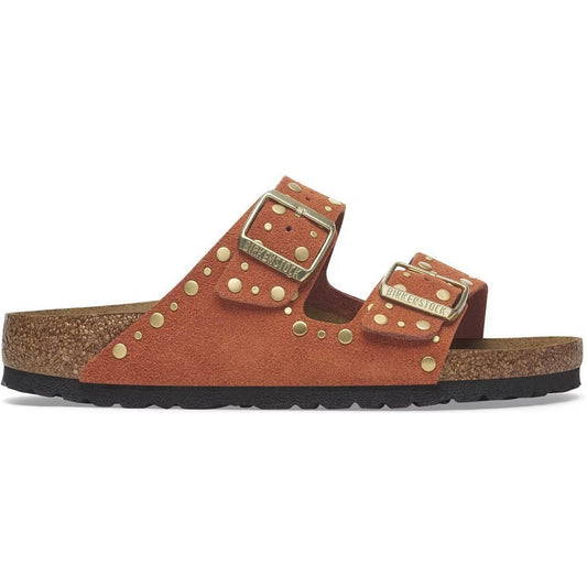 Sandali Unisex Birkenstock - Arizona Rivet - Marrone