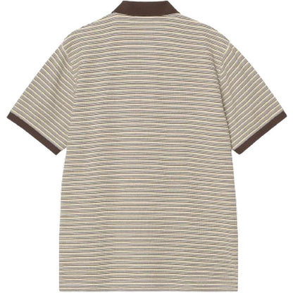 Polo Uomo Carhartt Wip - S/S Dion Polo - Beige