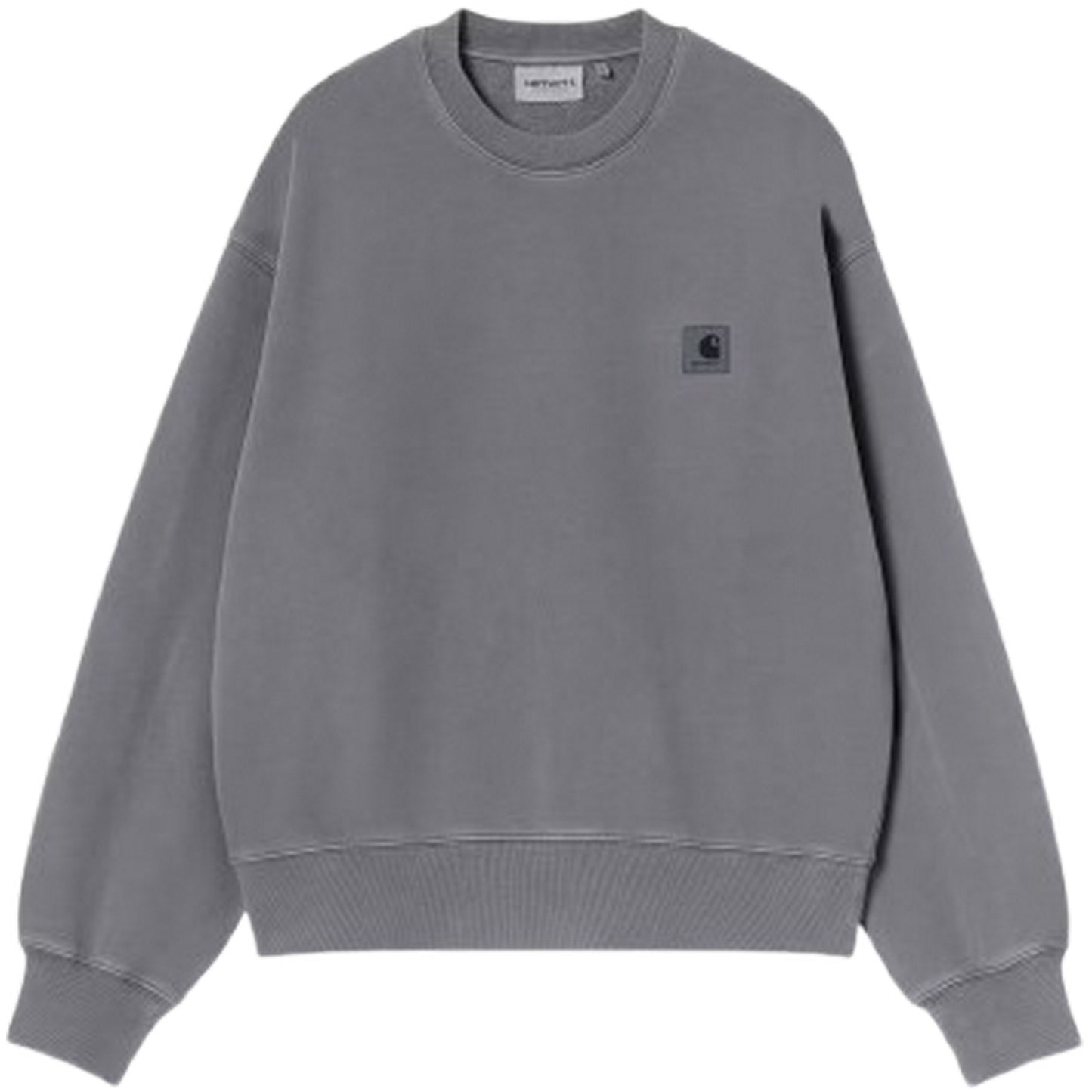 Felpe senza cappuccio Donna Carhartt Wip - W' Nelson Sweat - Grigio