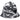 Kangol Uniseksowe kapelusze typu Bucket - Airbrush Casual - Czarne