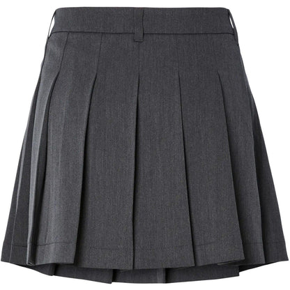Gonne casual Donna Pieces - Pcjinkx Hw Pleated Skirt - Grigio