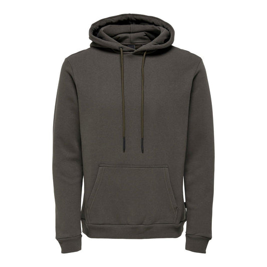 Felpe con cappuccio Uomo Only & Sons - Onsceres Life Hoodie Sweat Noos - Marrone