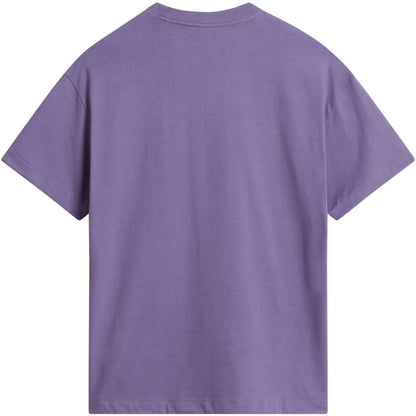 T-shirt Uomo The North Face - M TNF Red Box S/S Tee - Viola