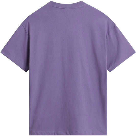 T-shirt Uomo The North Face - M TNF Red Box S/S Tee - Viola